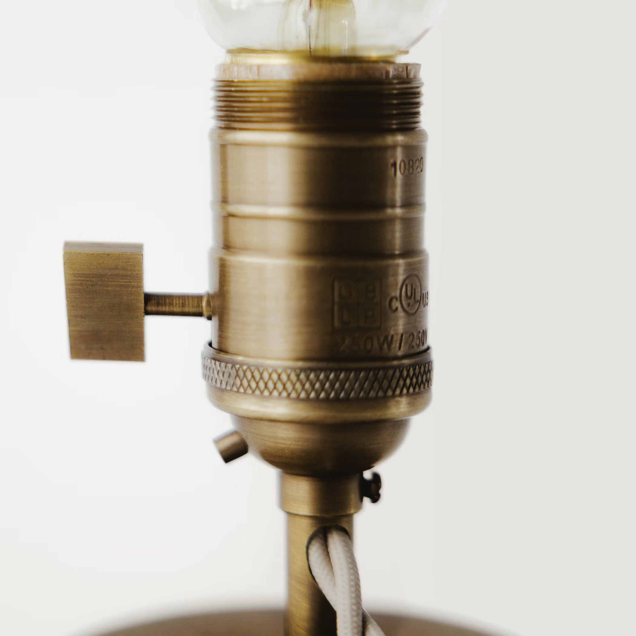 Vintage Inspired Brass Lamp