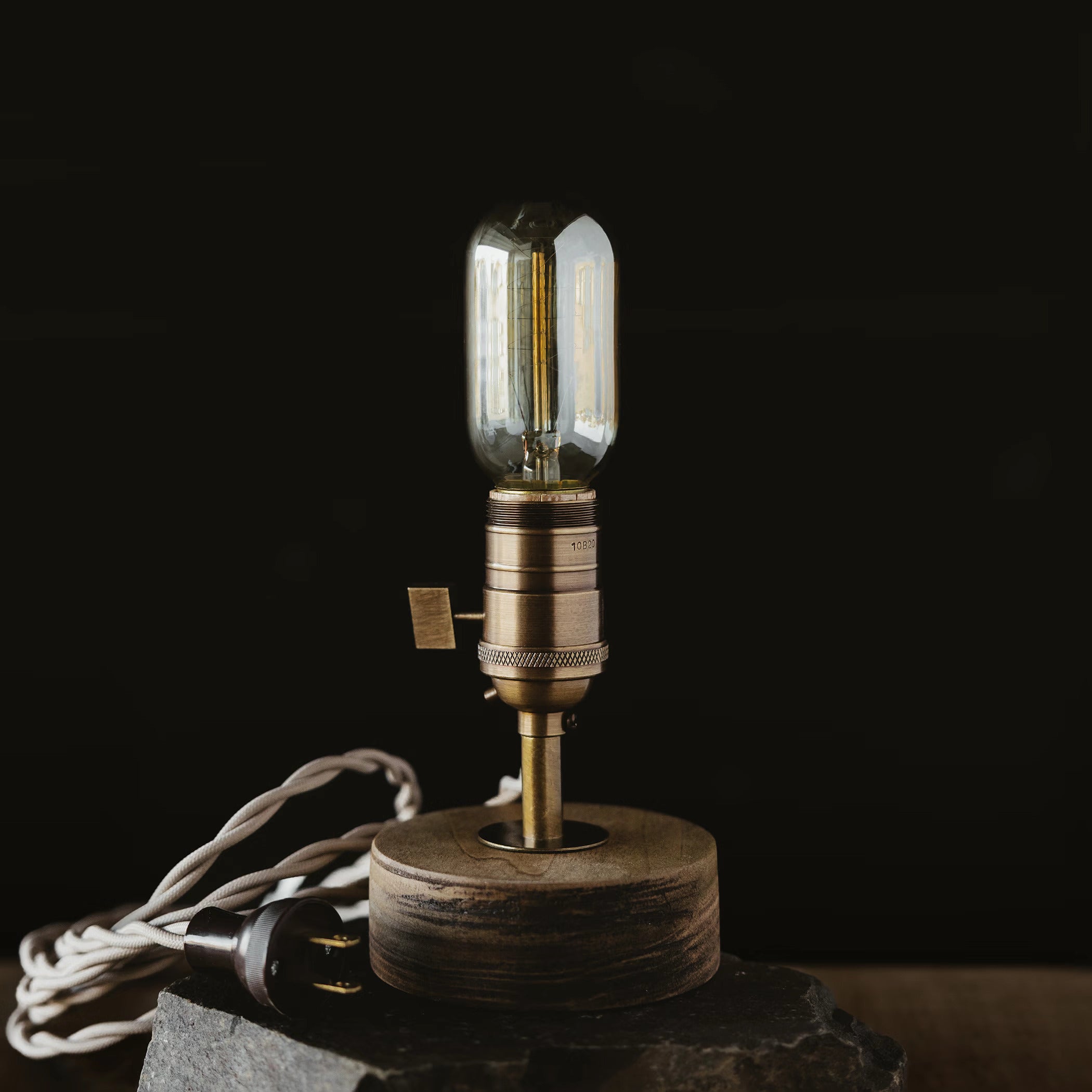 Vintage Inspired Brass Lamp