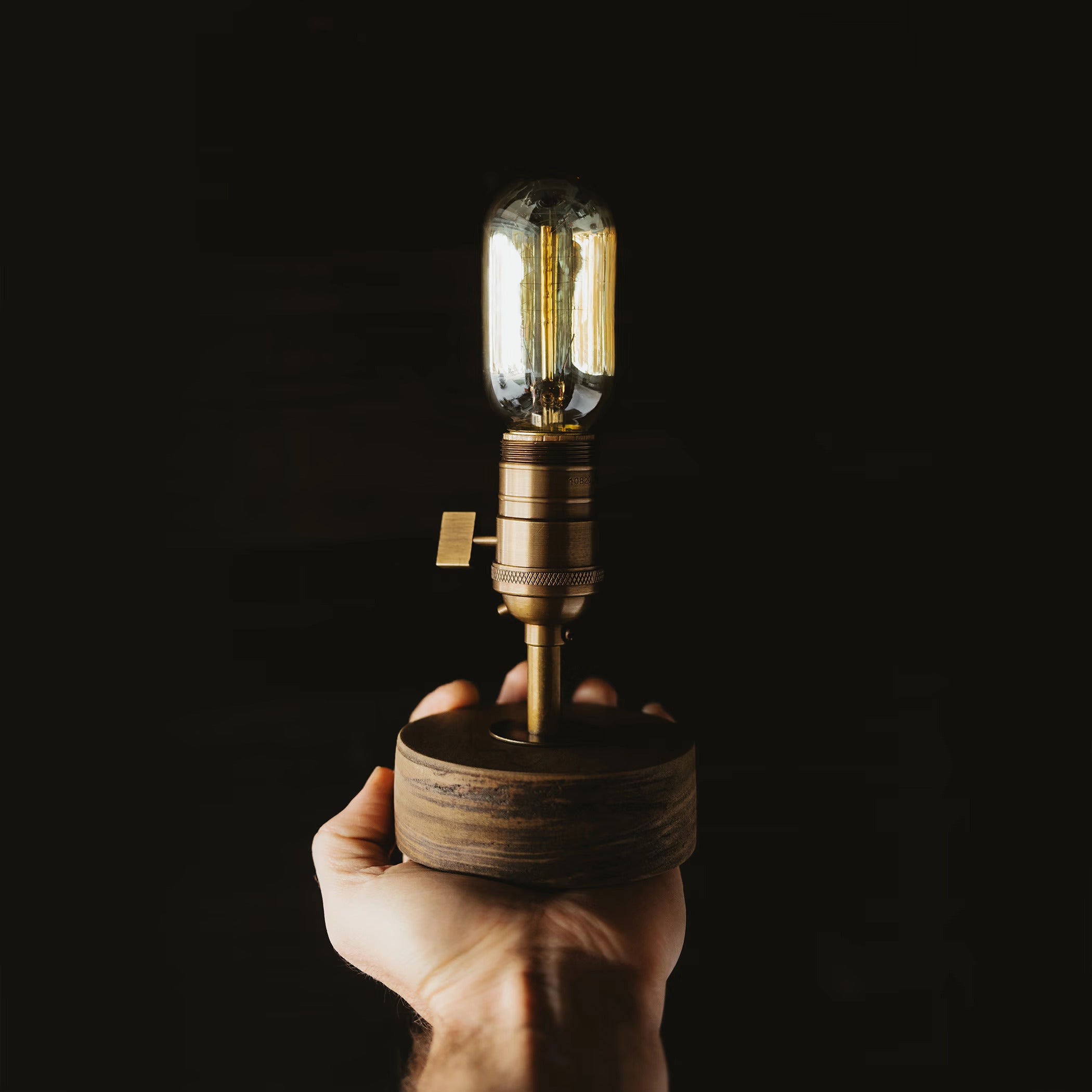 Vintage Inspired Brass Lamp