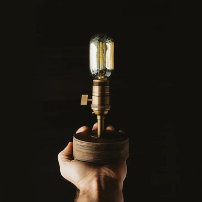 Vintage Inspired Brass Lamp