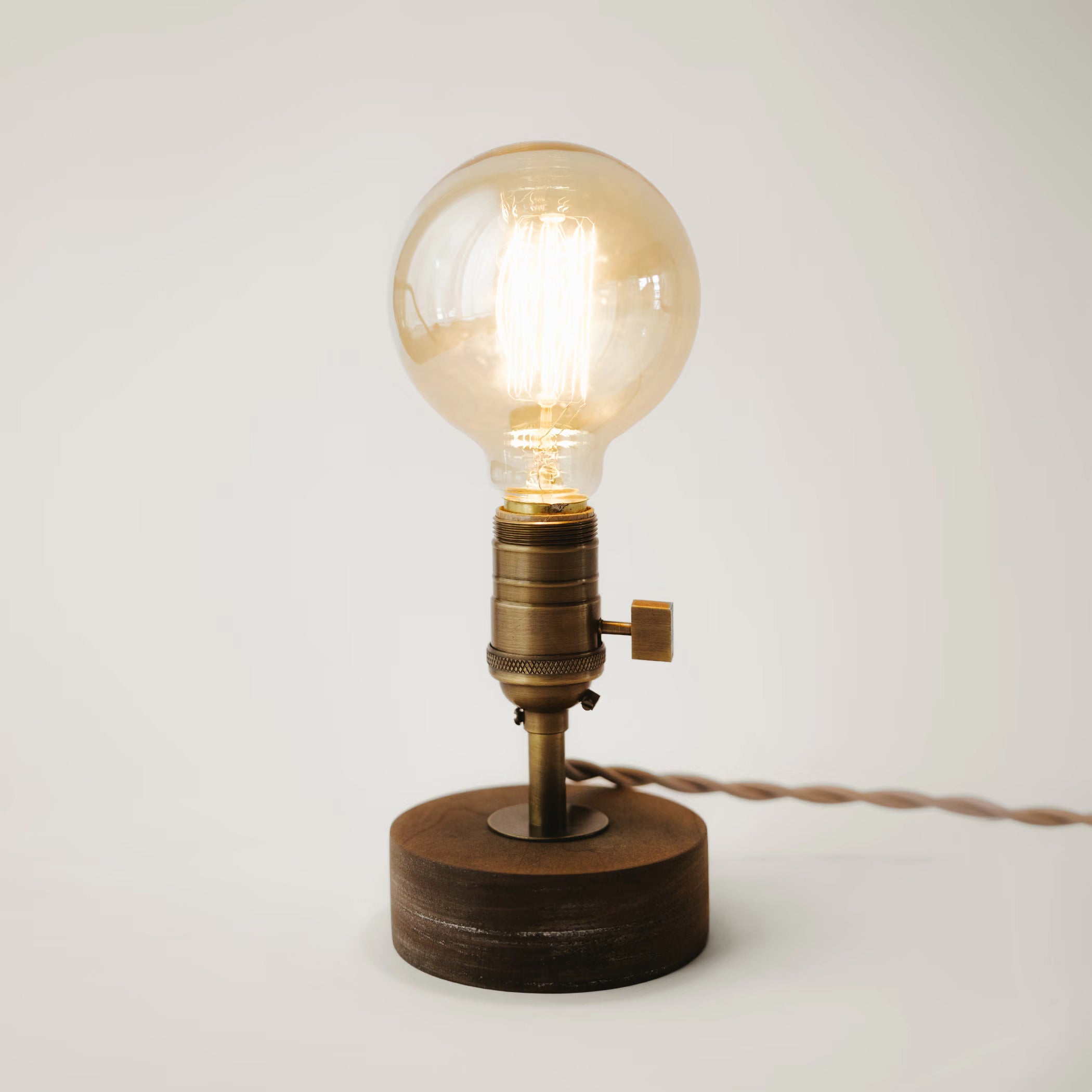 Vintage Inspired Brass Lamp