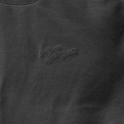 DO GOOD KEEP GOING CREW — Black