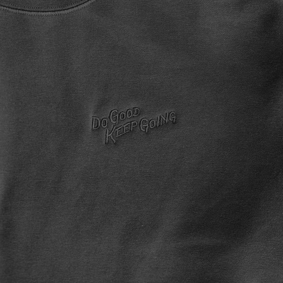 DO GOOD KEEP GOING CREW — Black