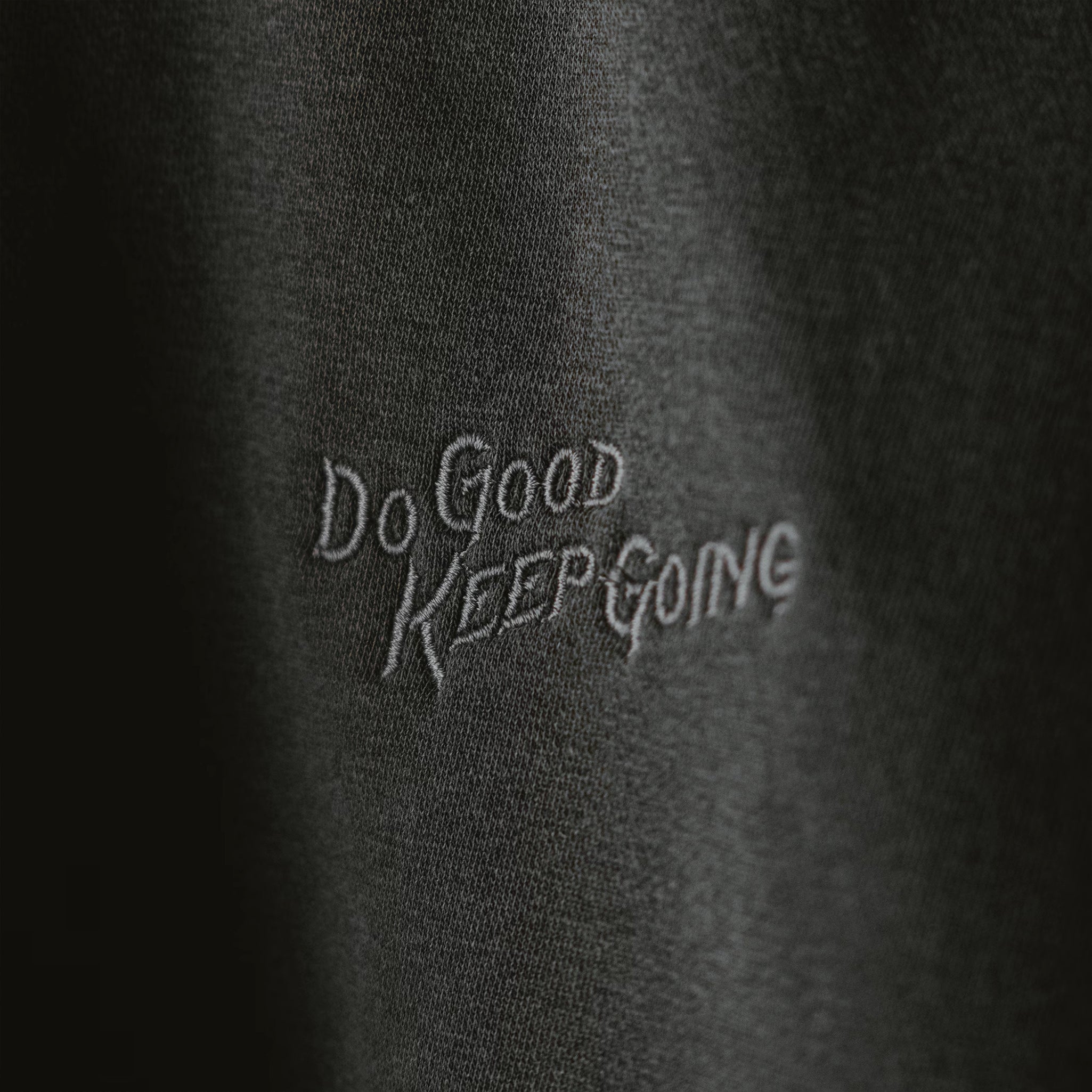 DO GOOD KEEP GOING CREW — Black