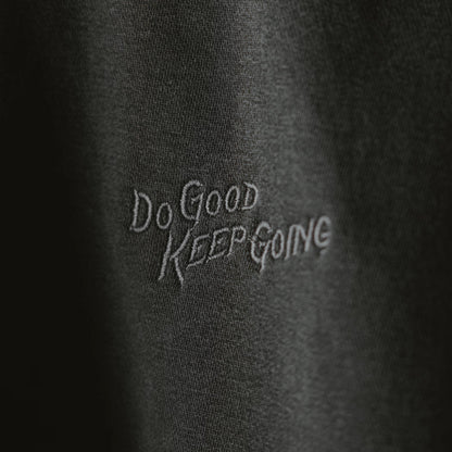 DO GOOD KEEP GOING CREW — Black