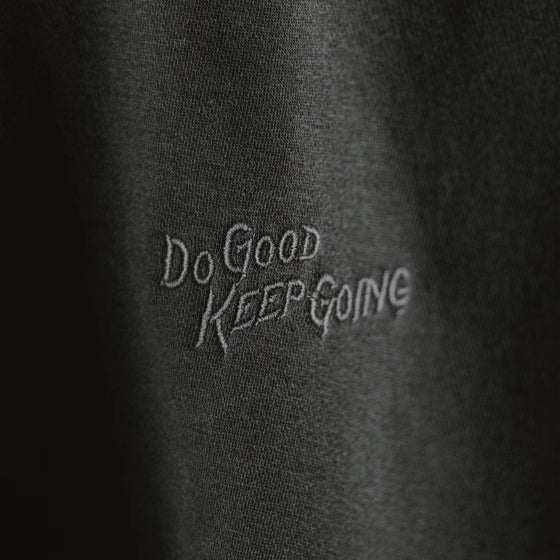 DO GOOD KEEP GOING CREW — Black