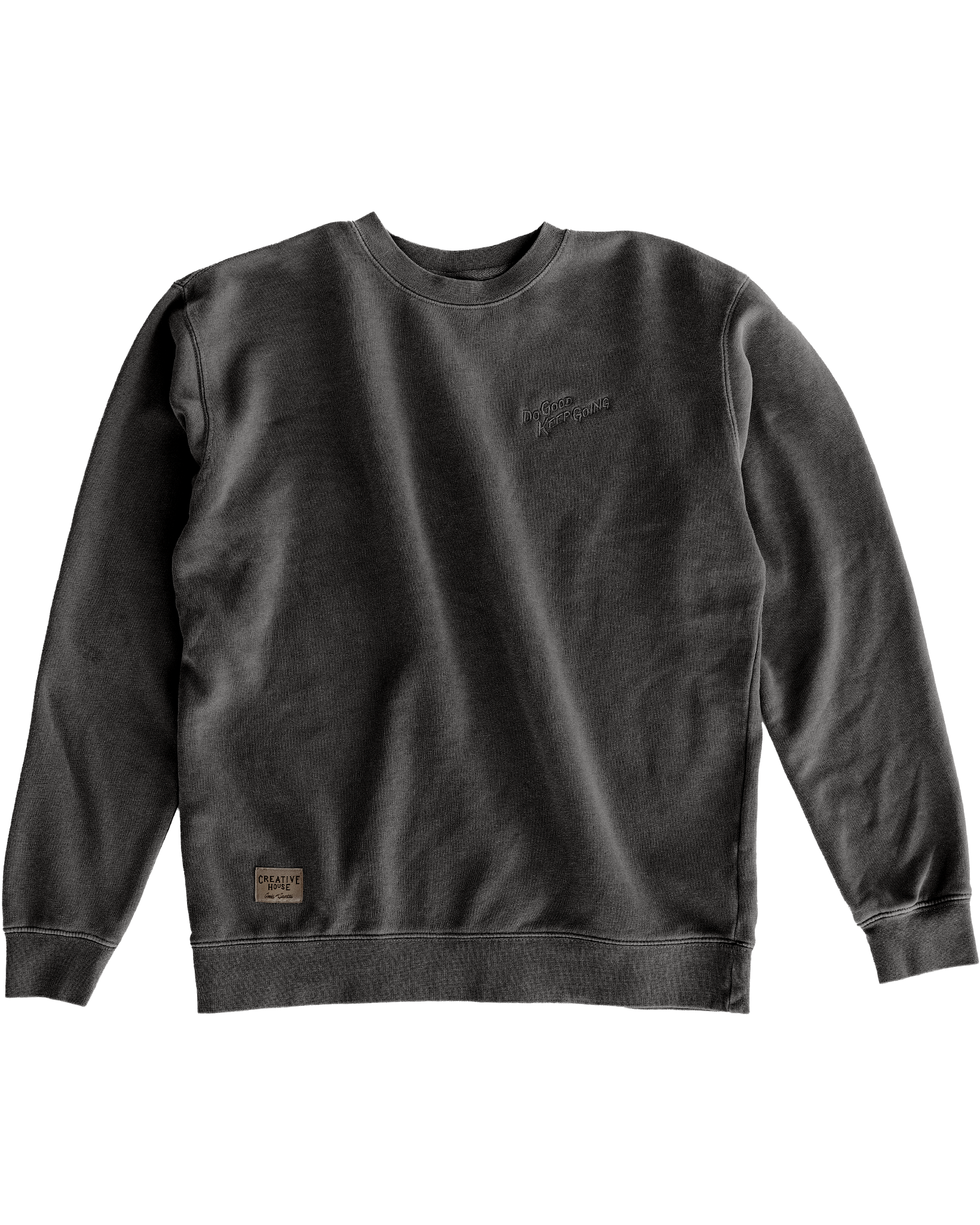 DO GOOD KEEP GOING CREW — Black