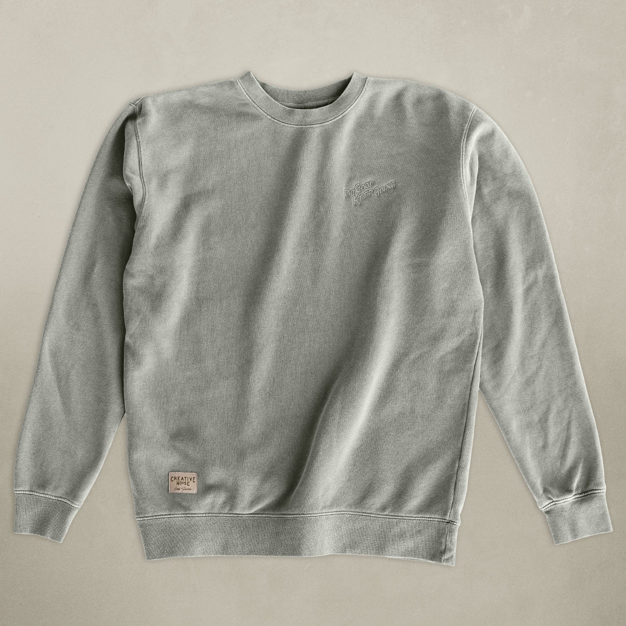 DO GOOD KEEP GOING CREW — Cement