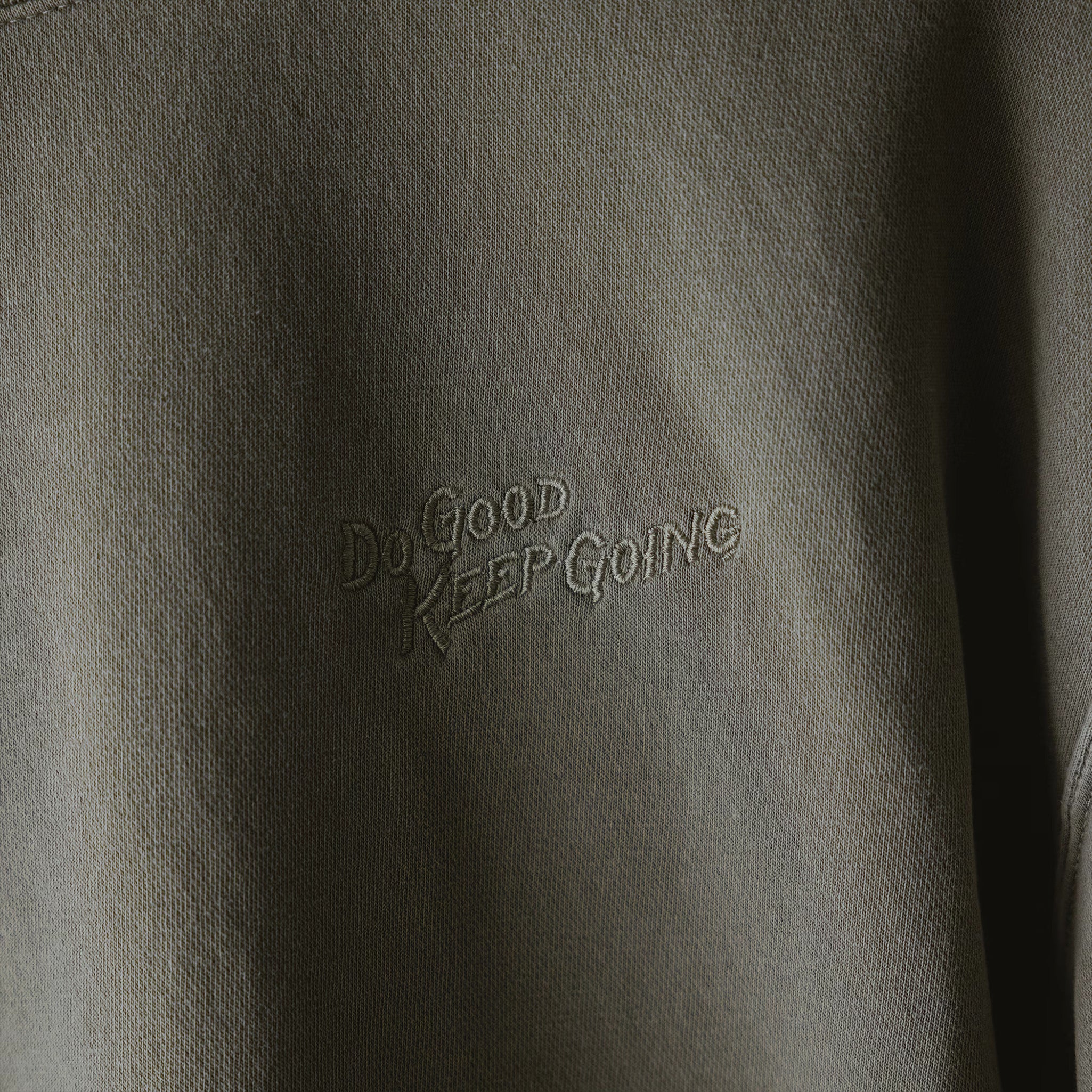 DO GOOD KEEP GOING CREW — Cement