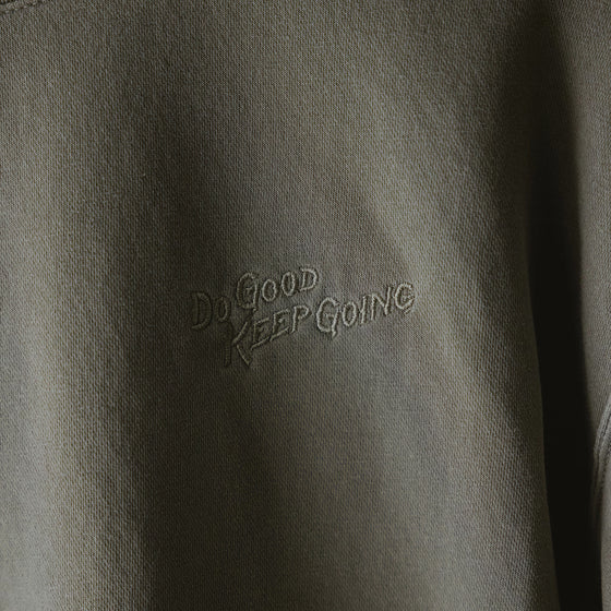 DO GOOD KEEP GOING CREW — Cement