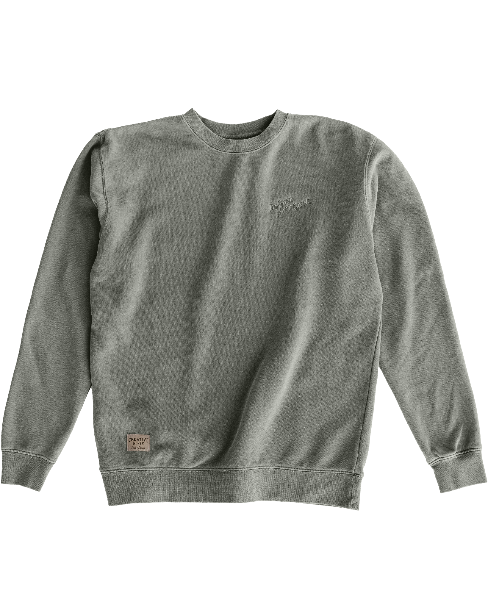 DO GOOD KEEP GOING CREW — Cement