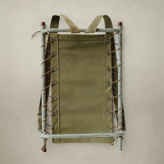 WWII Army Canvas Pack Olive Drab