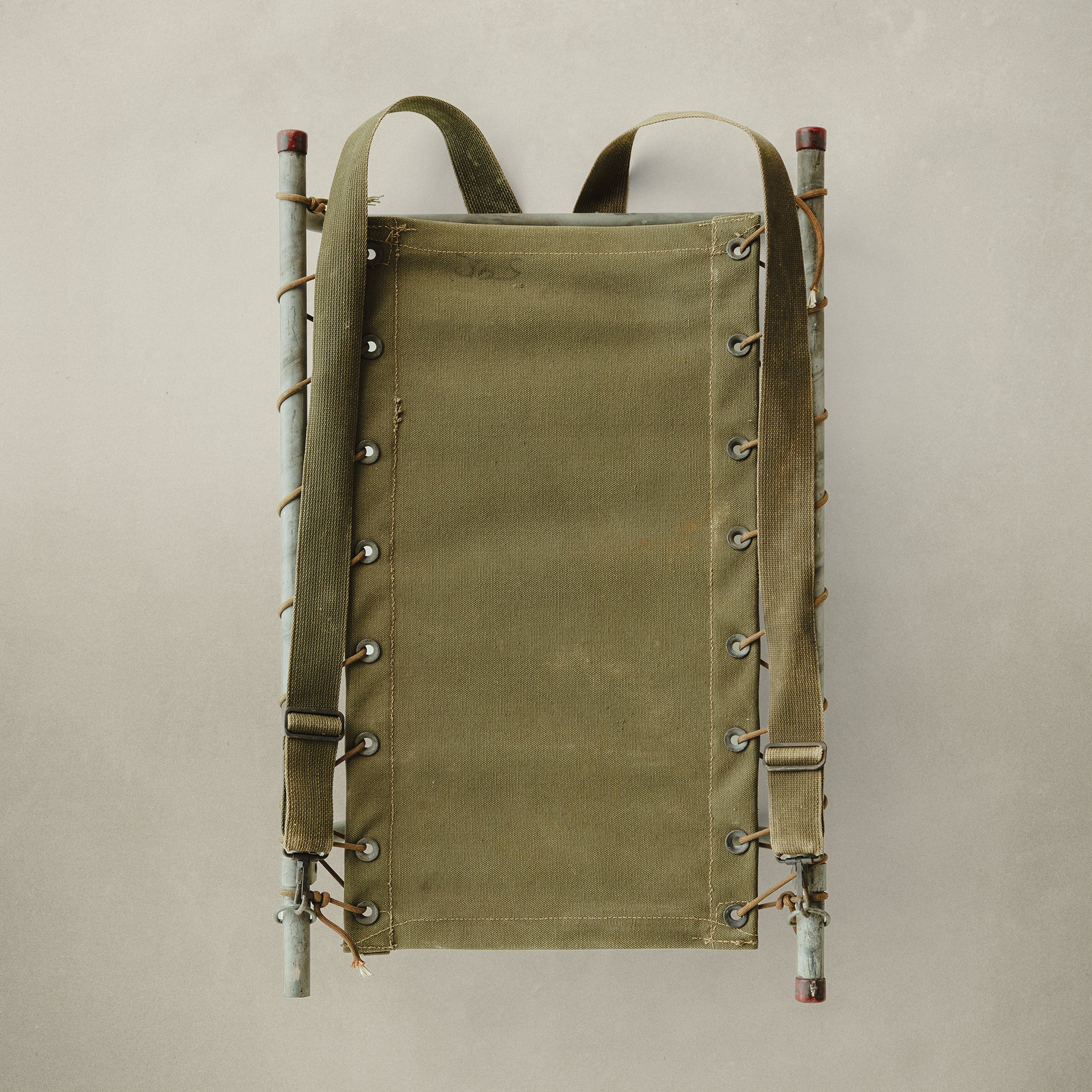 WWII Army Canvas Pack Olive Drab