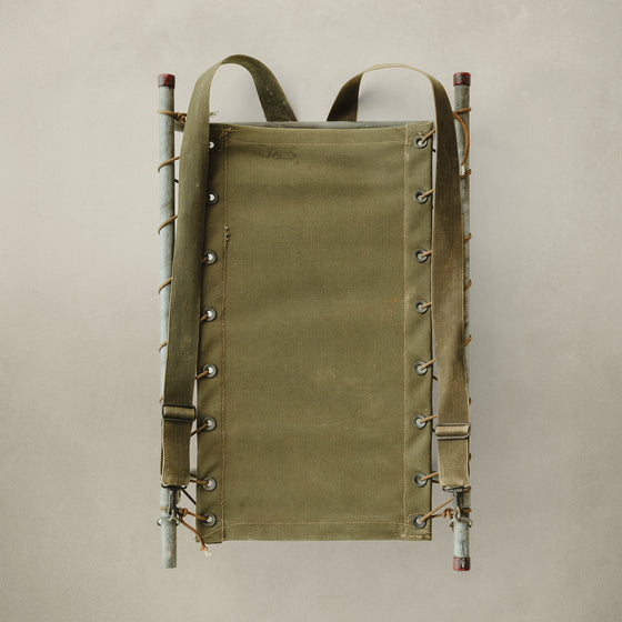 WWII Army Canvas Pack Olive Drab