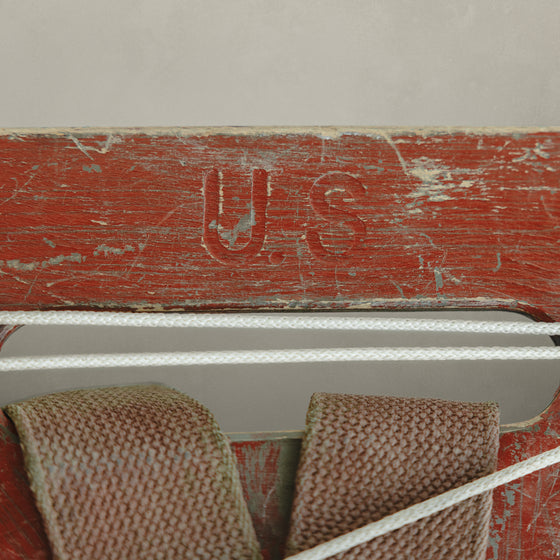 Red WWII Packboard (RARE)