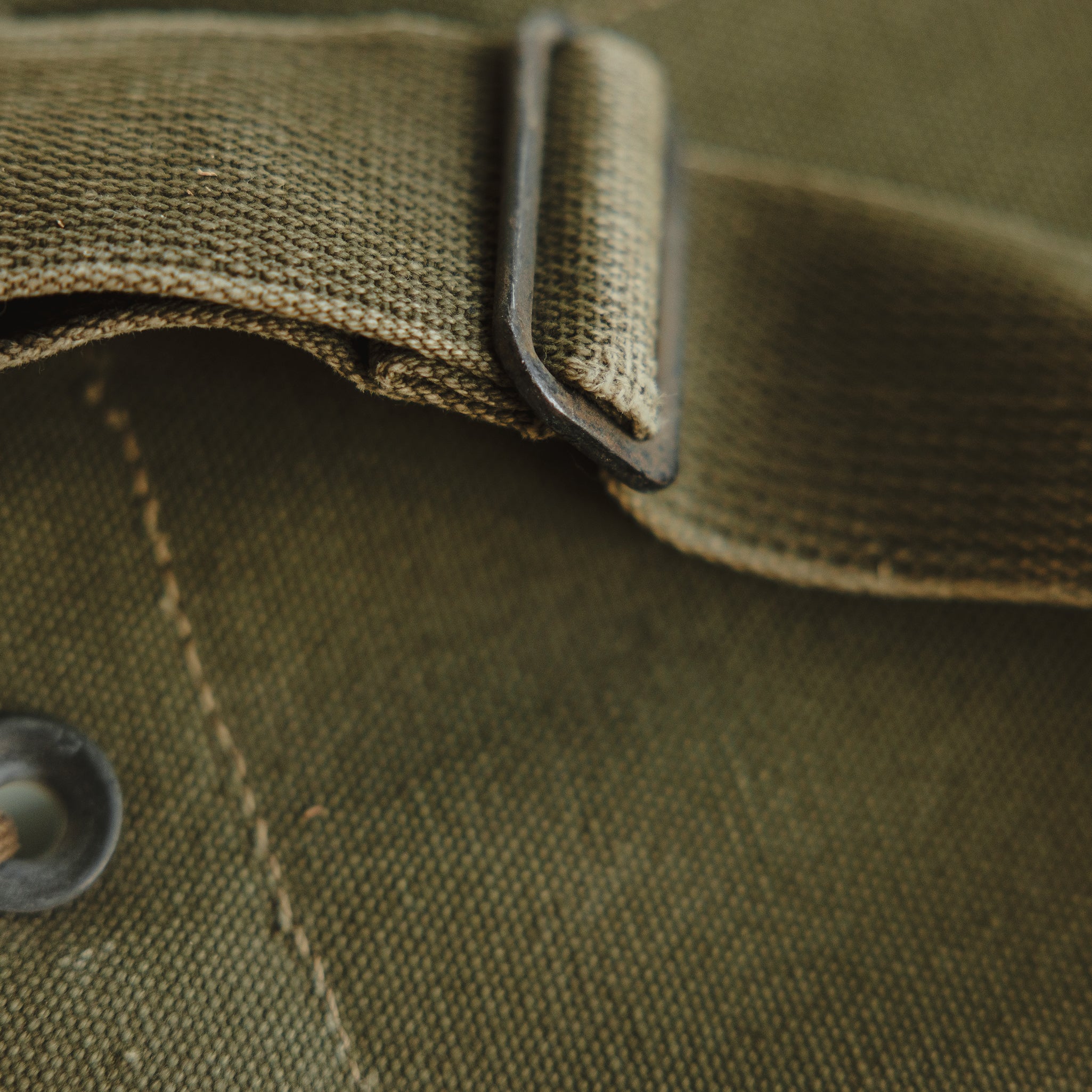 WWII Army Canvas Pack Olive Drab